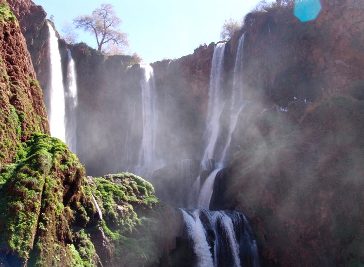 Cascades d'Ouzoud à 167 km au nord-est de Marrakech © reiki-formation Cascades d'Ouzoud Maroc - reiki-formation