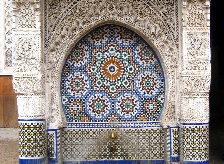 Fontaine Nejjarine, la plus antique des fontaines - Fès, Maroc © reiki-formation Fès Maroc - reiki-formation