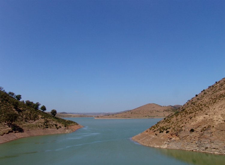 Lac d'un barrage proche de la capitale, Sidi Mohamed Benabdellah Lac d'un barrage proche de la capitale, Sidi Mohamed Benabdellah