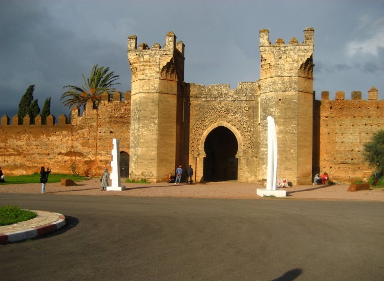 Entrée du Chellah, nécropole Mérinide © reiki-formation Le Chellah, Rabat, Maroc - reiki-formation