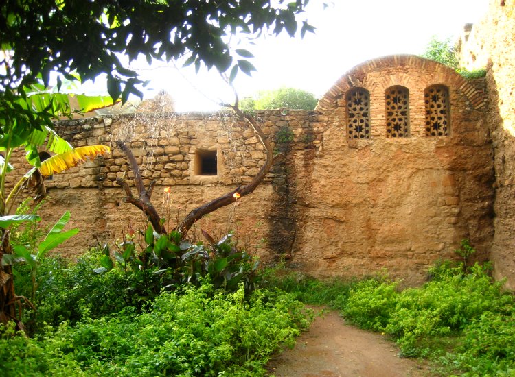 Retour du soleil au Chellah © reiki-formation Soleil Chellah Rabat Maroc - reiki-formation