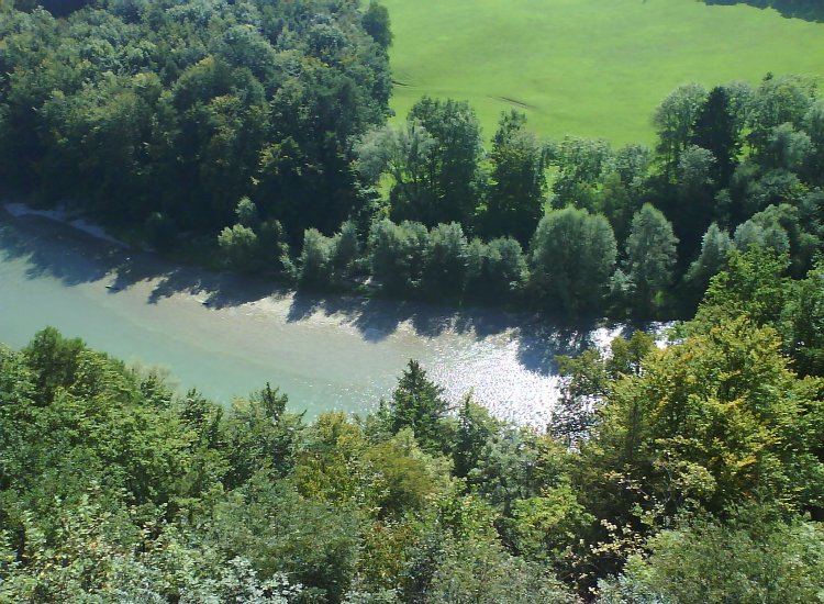 Reiki - Vue depuis lieu de stage Fribourg - Vallée de la Sarine à la verticale Reiki-Fribourg - Vallée de la Sarine à la verticale