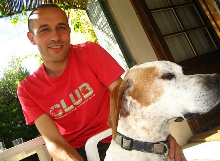 Reiki - André Baechler - Beaumes-de-Venise - mai André Baechler, enseignant Reiki à Beaumes-de-Venise, en France